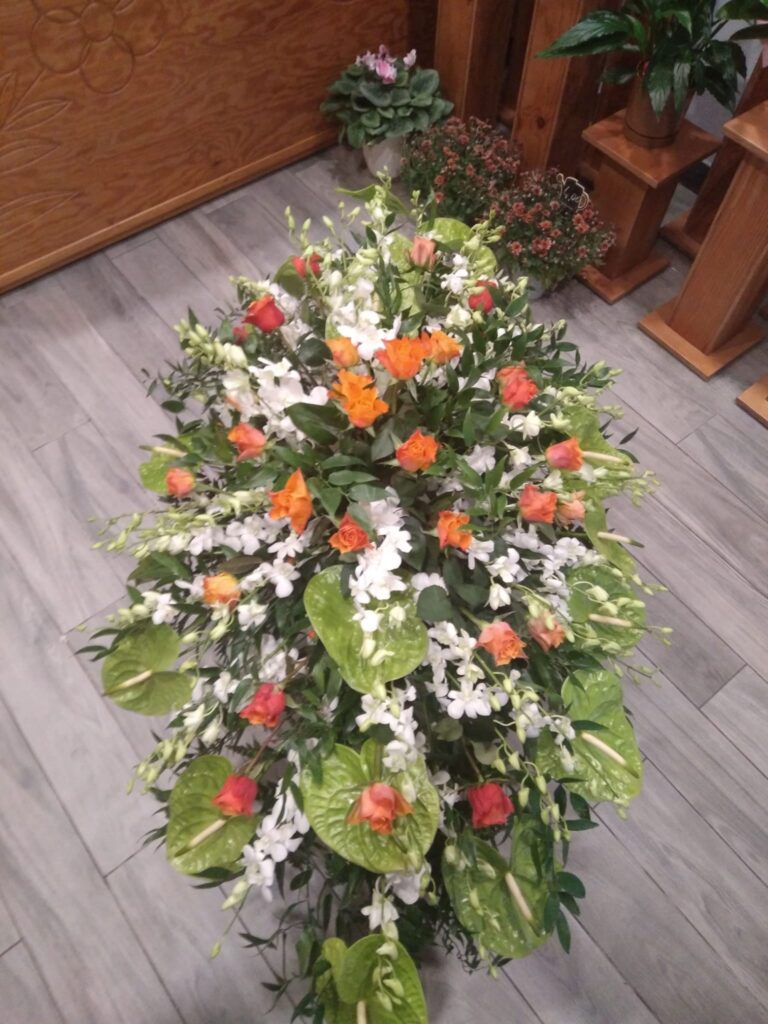 Cuscino funebre dendrobium